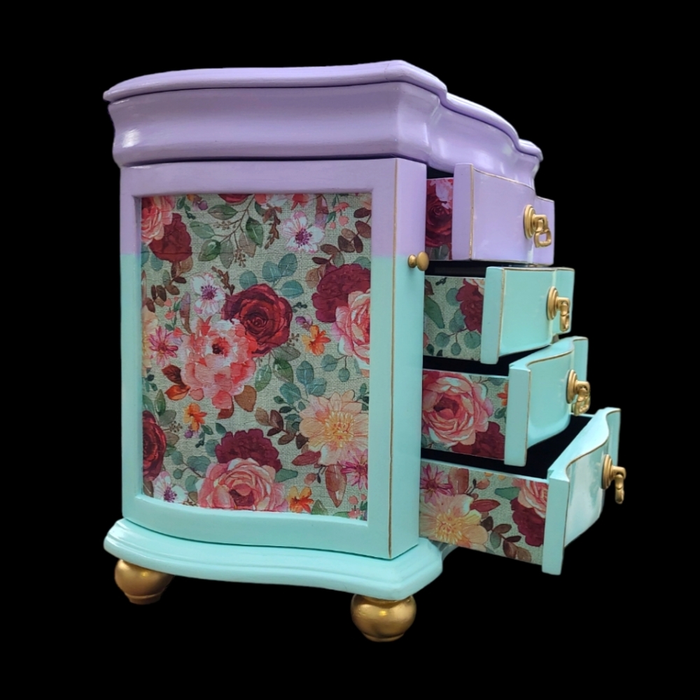 Vintage Extra Large Jewelry Box